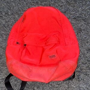 Pink Victoria’s Secret neon pink backpack